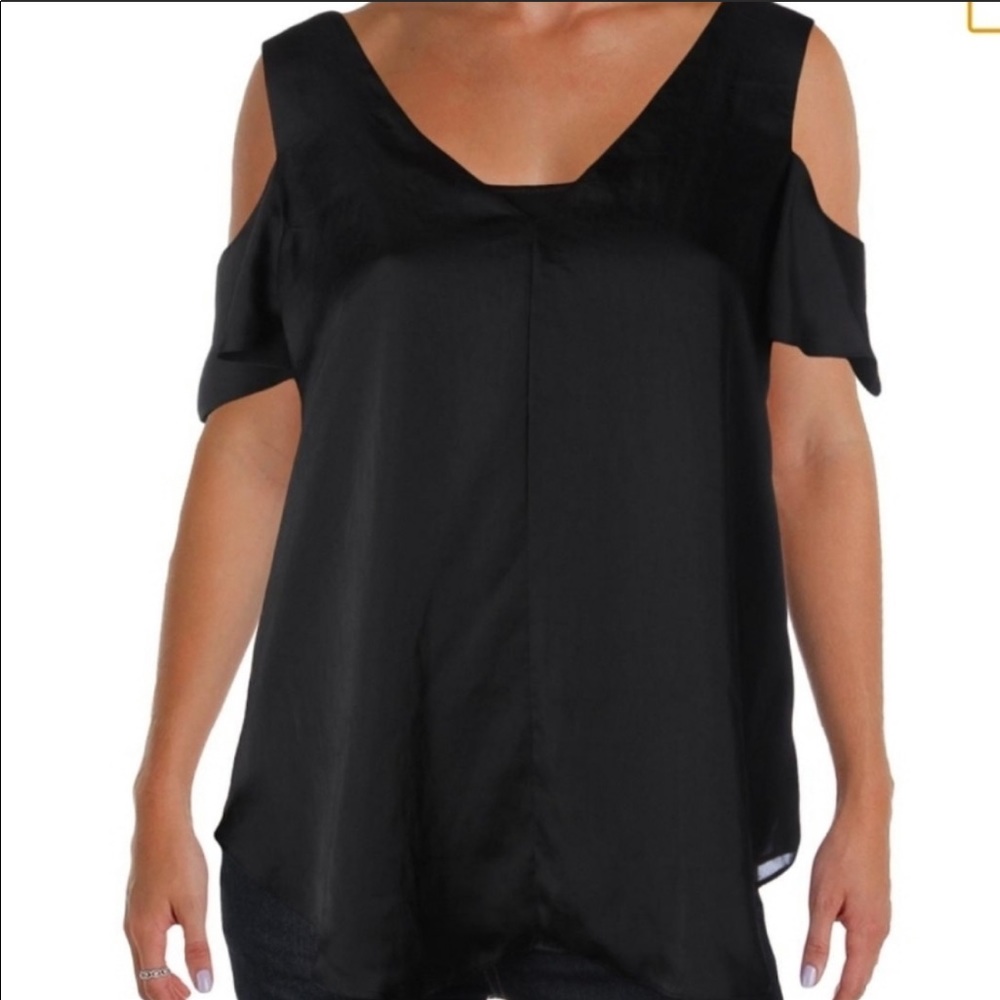 Rachel Roy Cold Shoulder Flutter Sleeve Top 3X